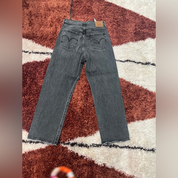 Levi’s Ribcage Straight Ankle size 30 black - Picture 3 of 5